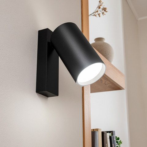 Lampa ścienna BORA S1003 1 xGU10 czarny