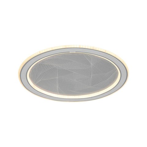 Oprawa sufitowa V-TAC 50W LED 55cm ściemnialna szara pilot CCT VT-84032 3000K-4000K-6500K 4000lm