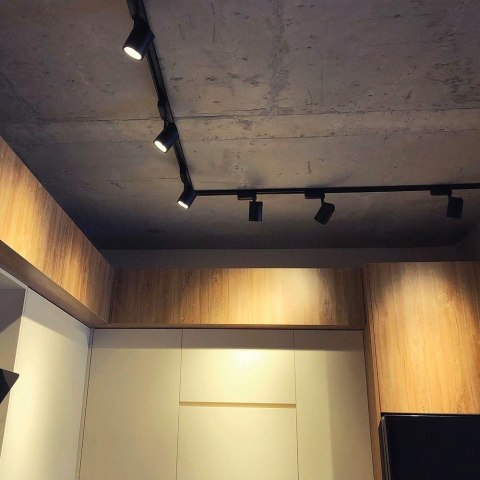 Oprawa szynosystem 3F V-TAC 30W LED CREE CHIP 36st czarna VT-11130 3000K 2845lm 6 lat gwarancji