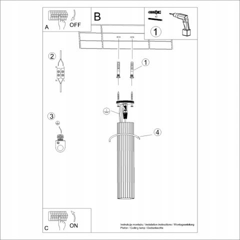 PLAFON LAMPA SUFITOWA REFLEKTOR TUBA SPOT KARBON 30 SOLLUX TAUPE KASZMIROWY
