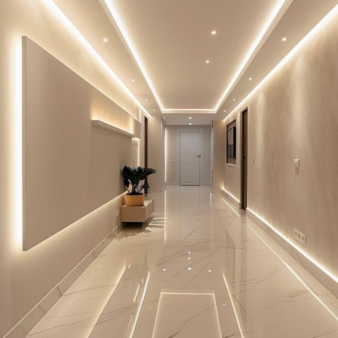 Taśma LED V-TAC CREE LED SMD2835 1190LED 24V IP20 CRI90 2xPCB 10mm 5mb 18W/m 238LED/m VT-2835 238 4000K 2430lm 6 lat gwarancji