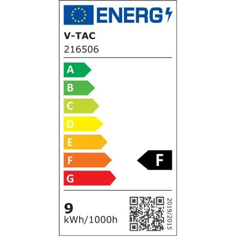 Tuba świetlówka LED T8 V-TAC CREE CHIP 60cm 9W G13 obrotowa nano plastic VT-061 3000K 850lm 6 lat gwarancji