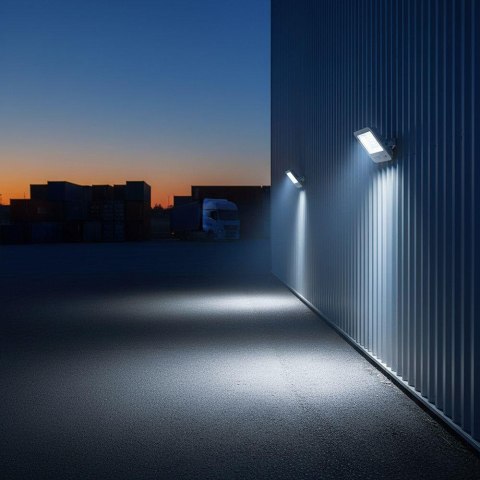 100W FLOODLIGHT(1M WIRE)LED BY CREE6500K WHITE BODY (135LM/W) 6YRS WARRANTY IP65