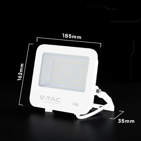 50W FLOODLIGHTLED BY CREE4000K WHITE BODY WHITE GLASS (135LM/W) 6YRS WARRANTY IP65