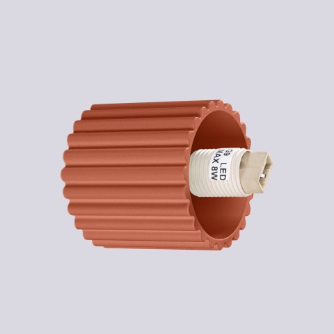 Kinkiet HALO ochra czerwona IP44