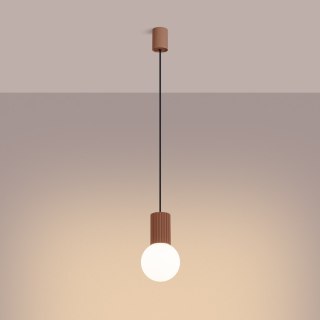 Sollux Lighting Lampa wisząca HALO 1 mocca