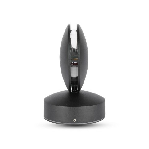 Oprawa 360st V-TAC 7W LED iluminacja elewacji/wnęk okiennych czarna IP65 VT-707 4000K 645lm
