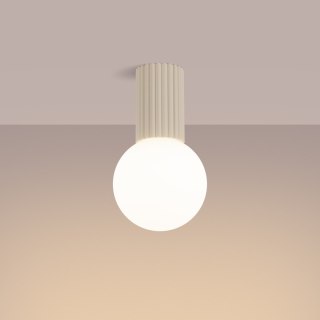 Sollux Lighting Plafon HALO beżowy IP44