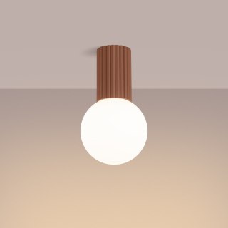 Sollux Lighting Plafon HALO mocca IP44