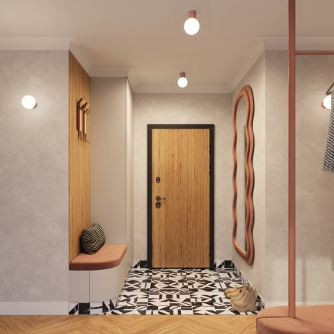 Plafon HALO mocca IP44