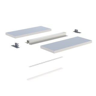 Zaślepka do profilu GDI szara