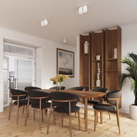 Kinkiet AURA biały G9