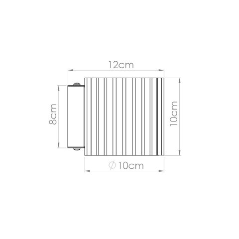 Kinkiet AURA taupe G9