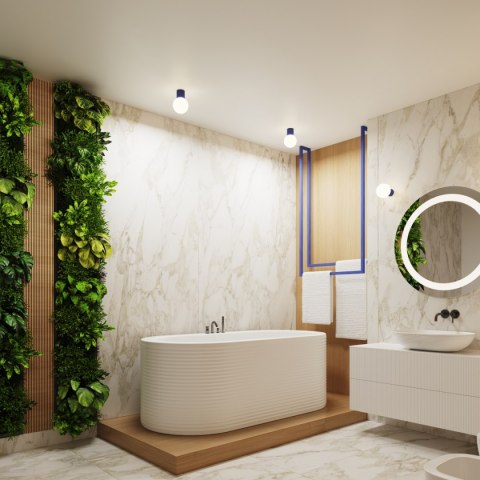 Kinkiet HALO ultramaryna IP44