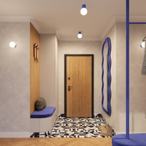 Kinkiet HALO ultramaryna IP44