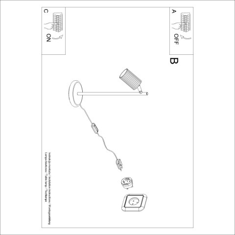 Lampa biurkowa KARBON taupe