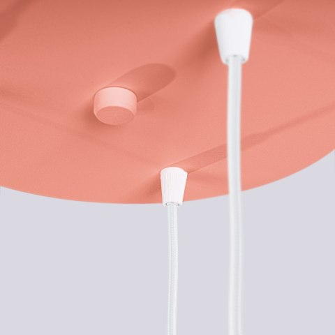 Lampa wisząca HALO 3P brzoskwiniowa