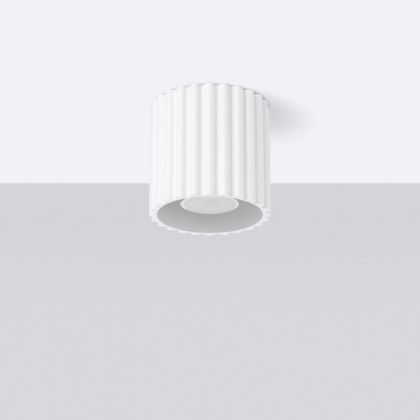 Sollux Lighting Plafon AURA 1 biały GU10