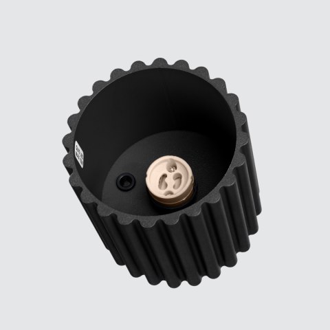 Plafon AURA 1 czarny GU10