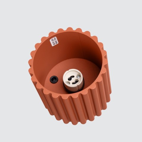 Plafon AURA 1 ochra czerwona GU10