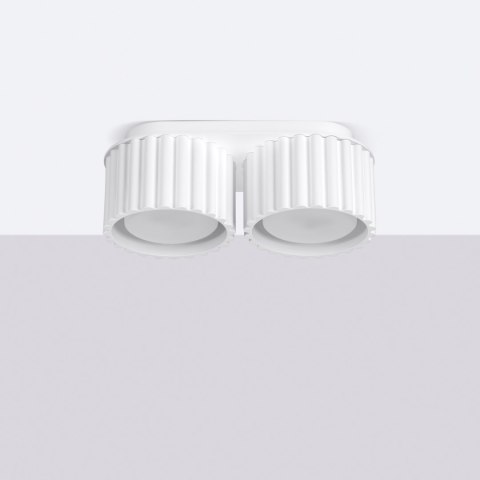 Plafon AURA 2 biały Gx53