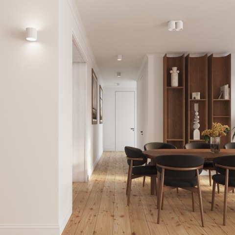 Plafon AURA 2 biały GU10