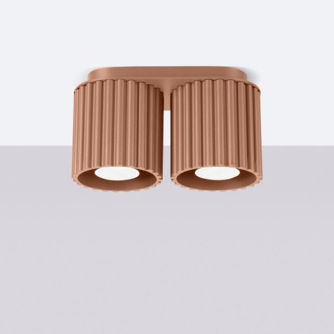 Plafon AURA 2 mocca GU10