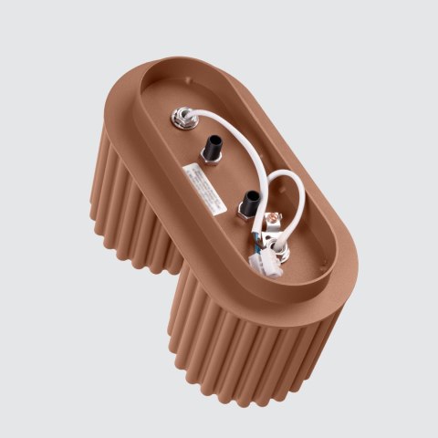 Plafon AURA 2 mocca GU10