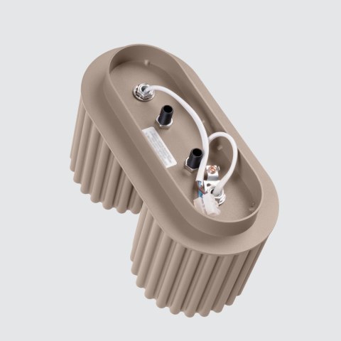 Plafon AURA 2 taupe GU10