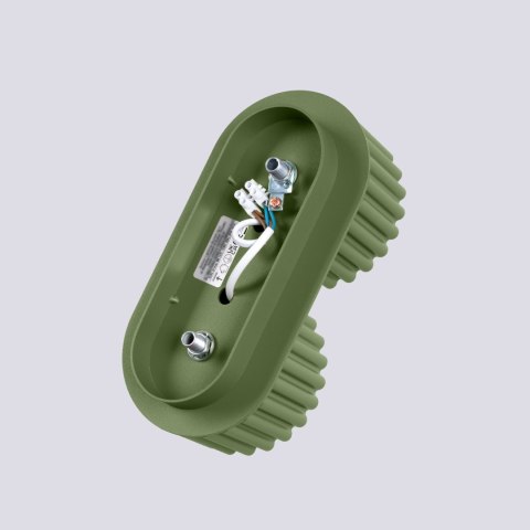 Plafon AURA 2 zielony oliwkowy Gx53