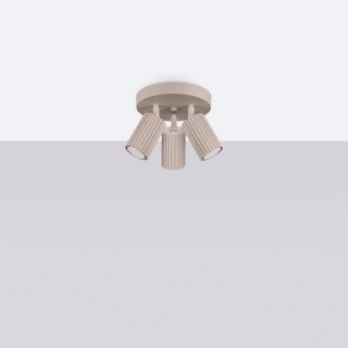 Plafon KARBON 3P taupe