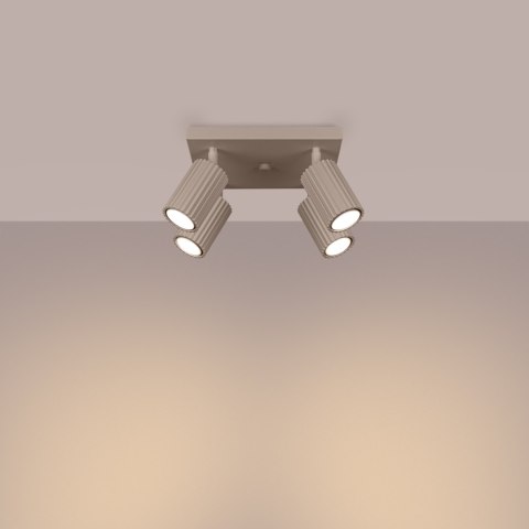 Plafon KARBON 4 taupe