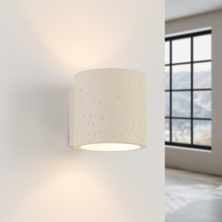 Sollux Lighting Kinkiet ORBIS beton beżowy