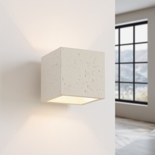 Sollux Lighting Kinkiet QUAD beton beżowy