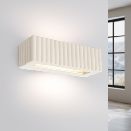 Sollux Lighting Kinkiet ceramiczny RIGATA beżowy