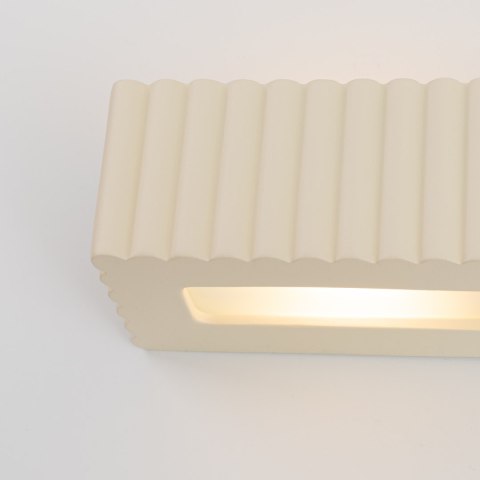 Kinkiet ceramiczny RIGATA beżowy