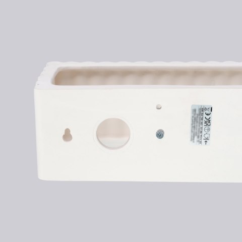 Kinkiet ceramiczny RIGATA biały