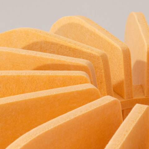 Lampa podłogowa MULA 45 żółta