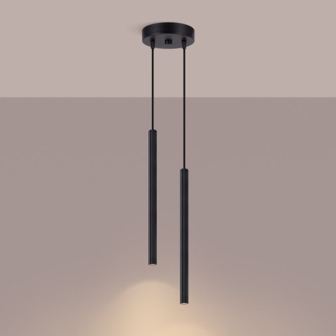 Lampa wisząca ARCHE 2P czarna