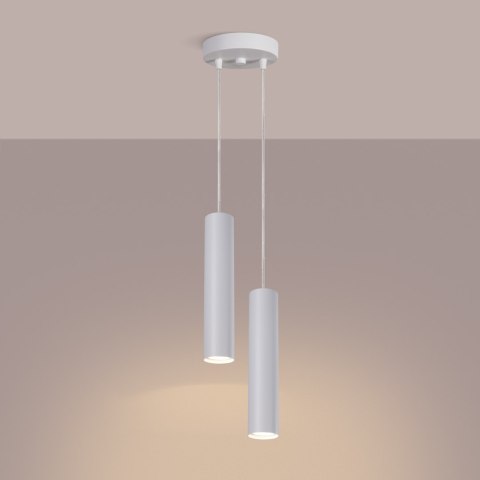 Lampa wisząca LAGOS 2P biała