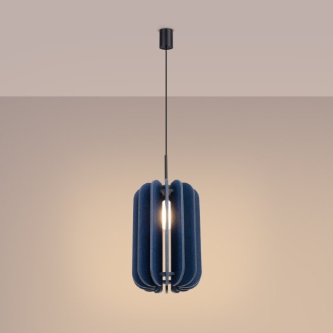 Lampa wisząca MULA 27 granatowa