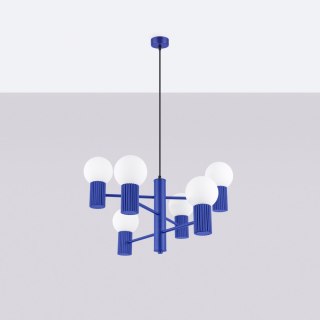 Żyrandol HALO 6 ultramaryna