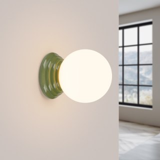 Sollux Lighting Kinkiet ZORI zielony IP44