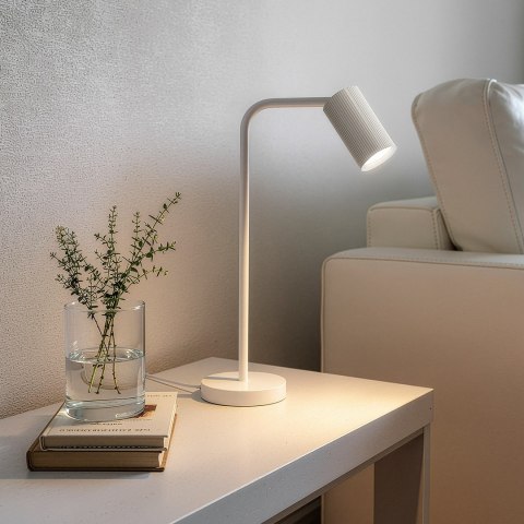 Lampa biurkowa GU10 ESLA HG-BL013 biały