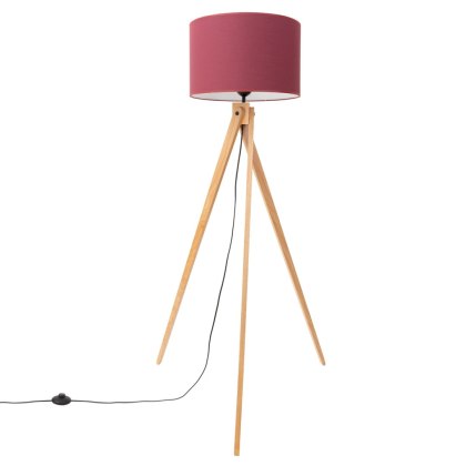 Sollux Lighting Lampa podłogowa NATT burgund