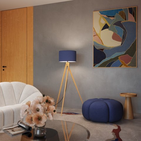 Lampa podłogowa NATT granat