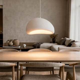 Lampa wisząca Nube 40cm biała Light Prestige