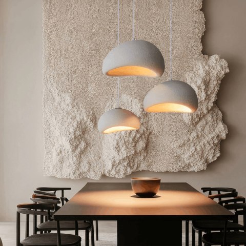 Lampa wisząca Nube 40cm biała Light Prestige