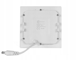 PANEL LED PODTYNKOWY PLAFON SUFITOWY KWADRAT PL-B03 6W B.ZIMNA