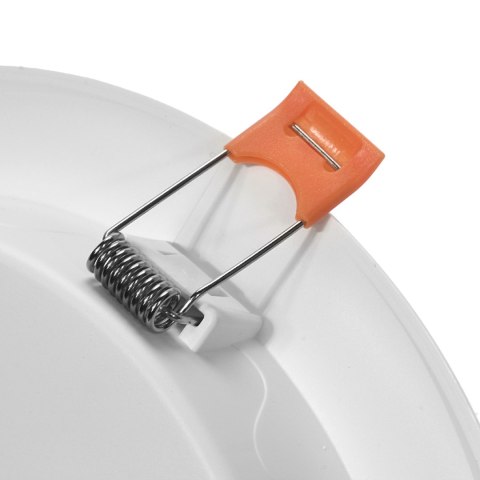 PANEL LED PODTYNKOWY PLAFON SUFITOWY OKRĄGŁY 12W B.NEUTRALNY